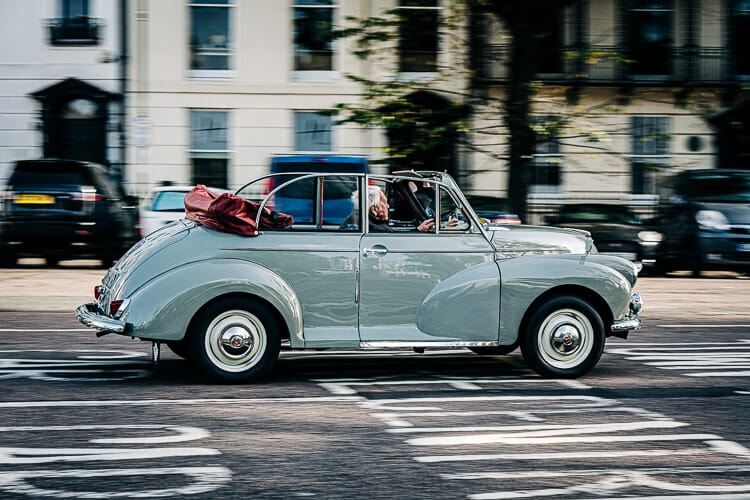 Classic Morris Minor - London to Brighton Veteran Car Run