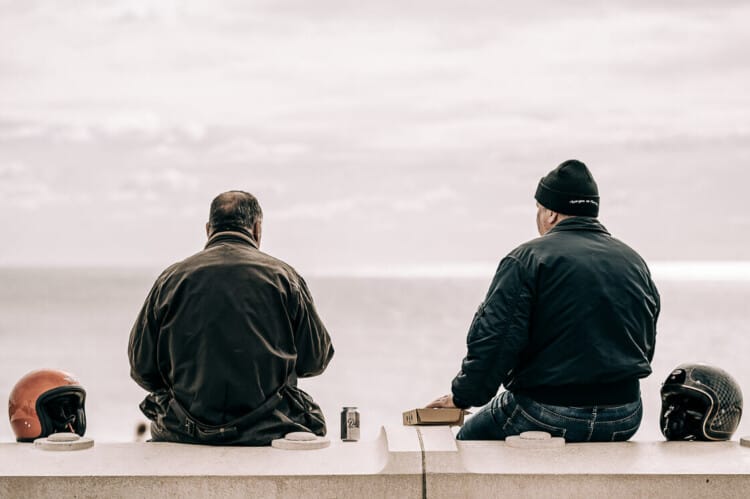 Bikers Lunch - Brighton Street Photography - September 2020
