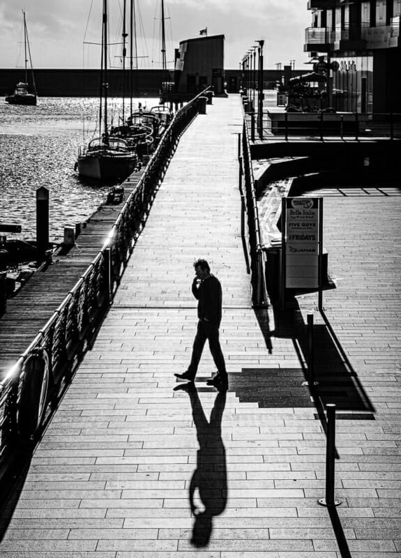 Brighton Marina Shadows Brighton Marina Shadows - Brighton Street Photography - Winter 2020