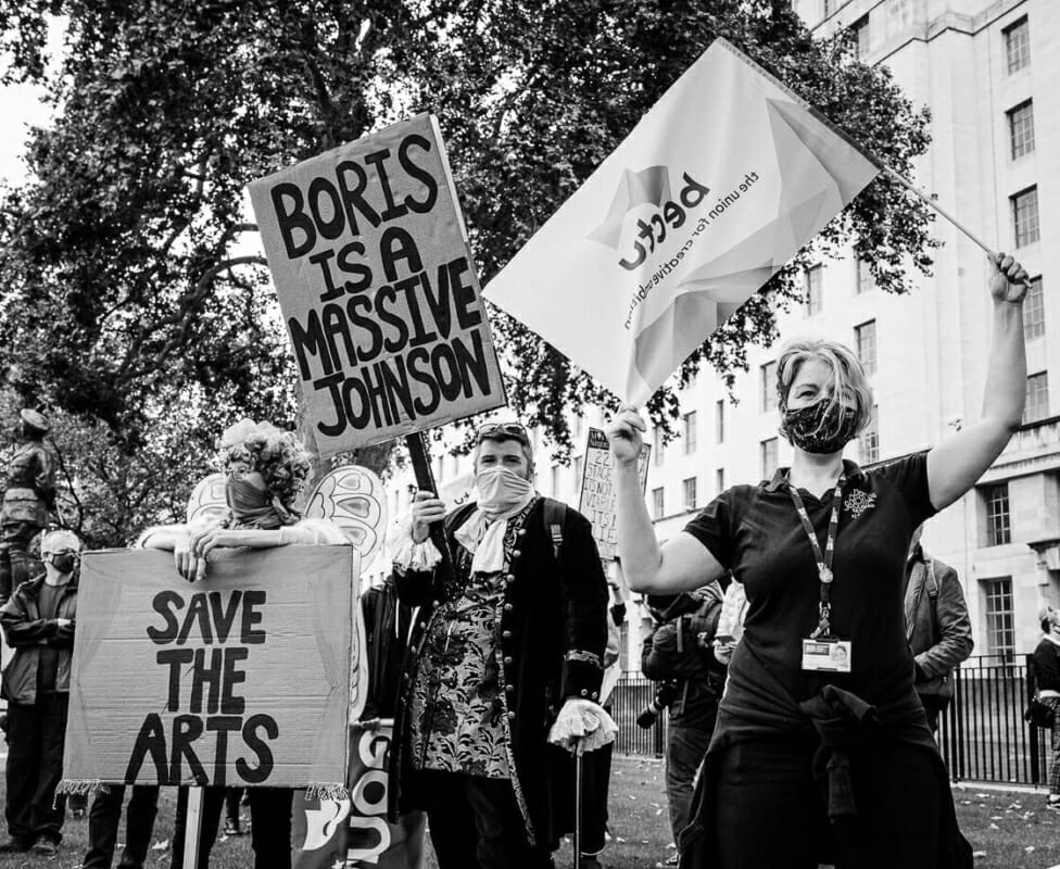 Boris is a Massive Johnson Boris is a Massive Johnson - Panto Parade London - Day of Action