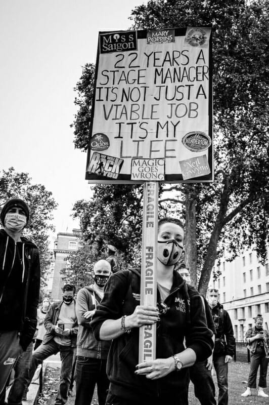 My Job as a Stage Manager is Viable My Job as a Stage Manager is Viable - Panto Parade London - Day of Action