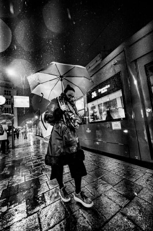Hurrying Home Hurrying Home - Kraków Street Photography