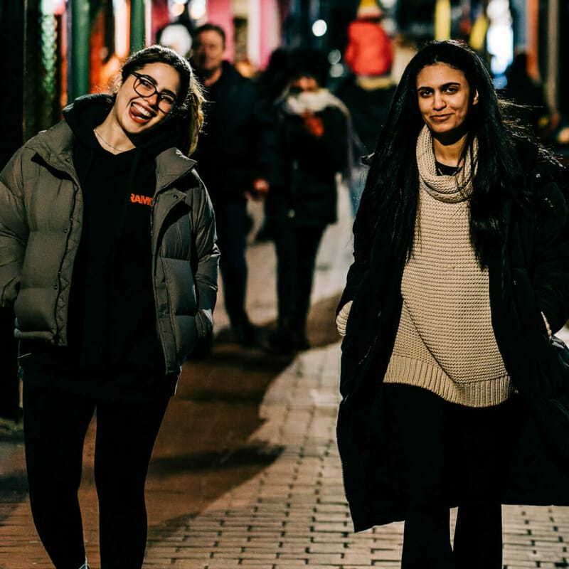 Cheeky Cheeky - Winter 2022-23 - Brighton Street Photography at Night