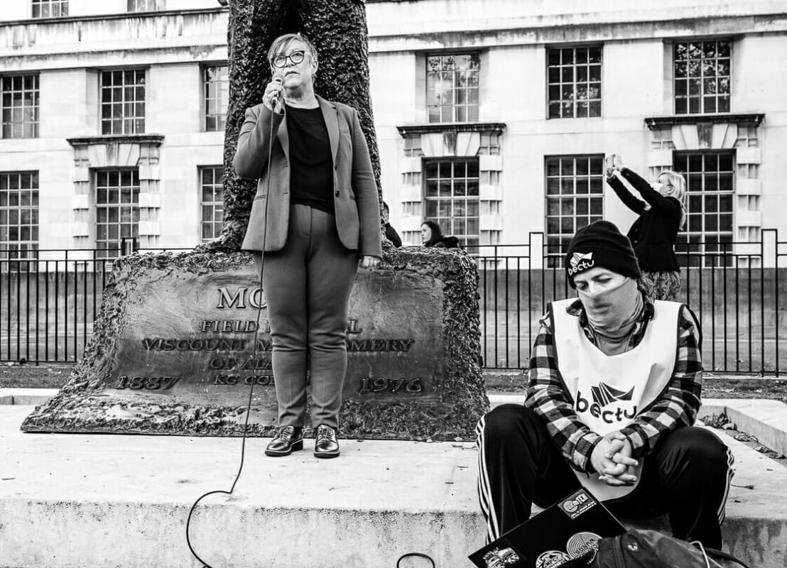 The Speeches: Philippa Childs - Bectu The Speeches: Philippa Childs - Bectu - Panto Parade London - Day of Action
