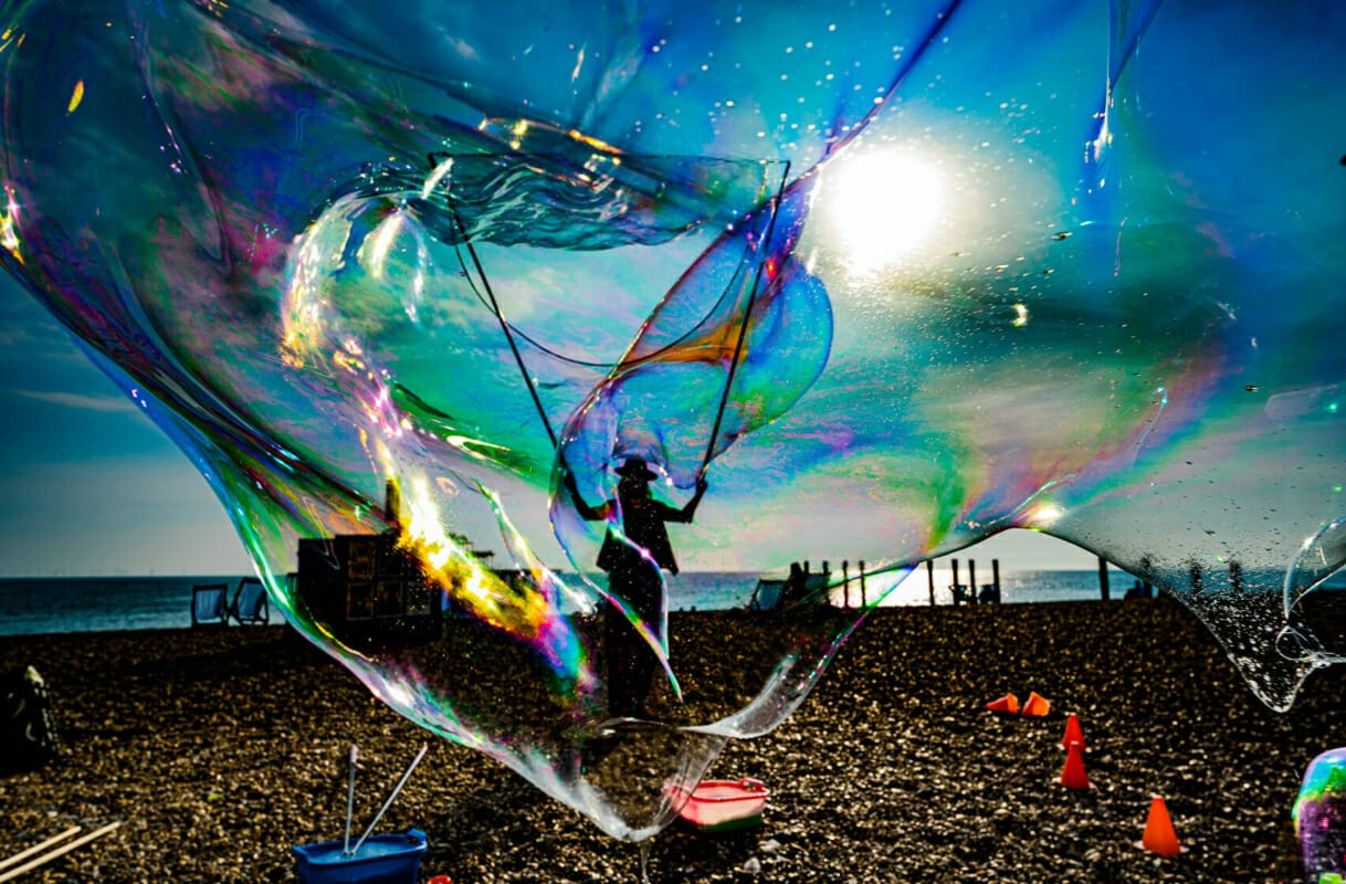 Bubble Guy Bubble Guy - Summer 2021 - Brighton Street Photography