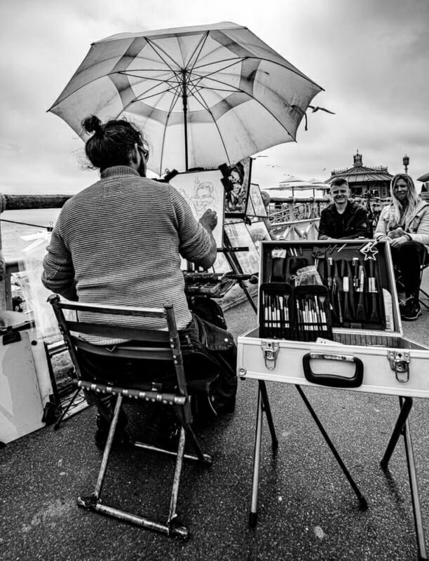 Caricature Artist Caricature Artist - Summer 2021 - Brighton Street Photography