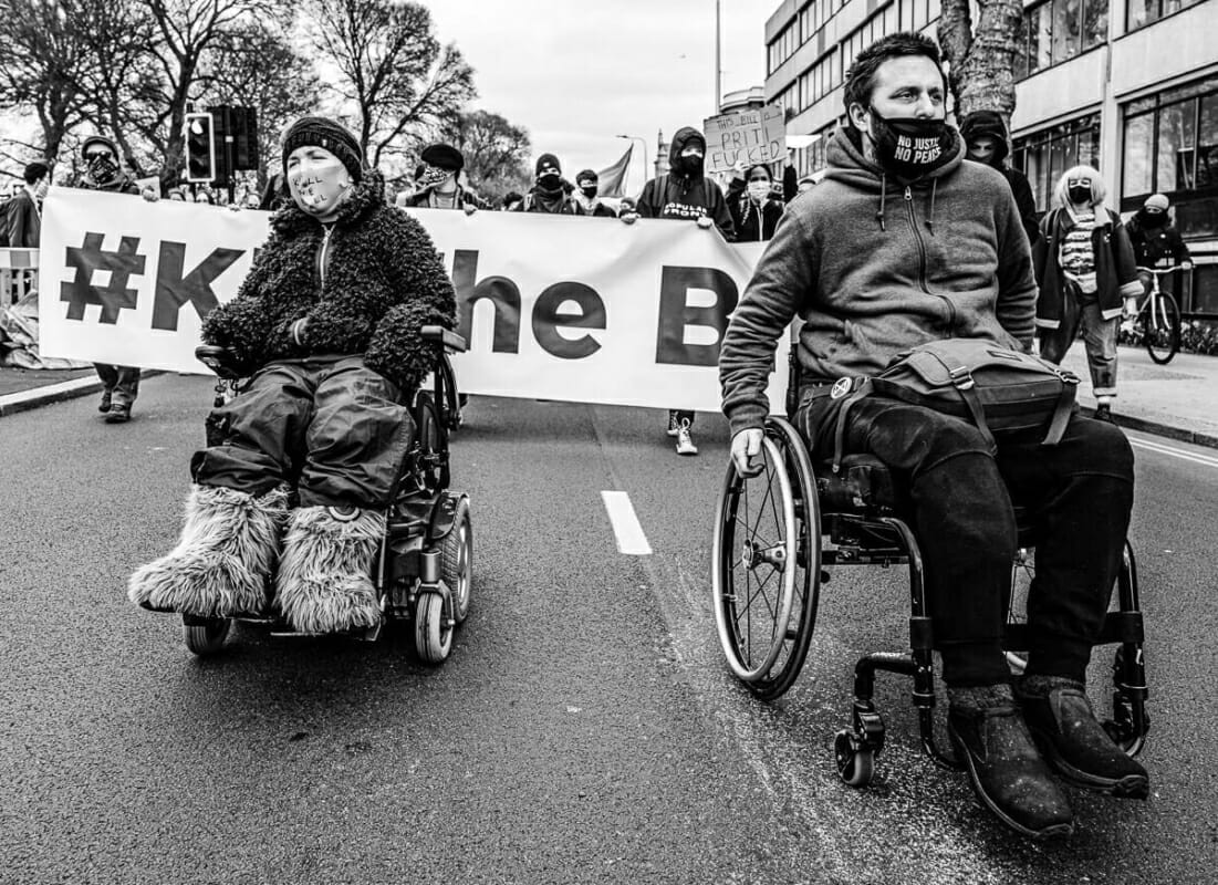 Leading the March Leading the March - Kill the Bill Brighton