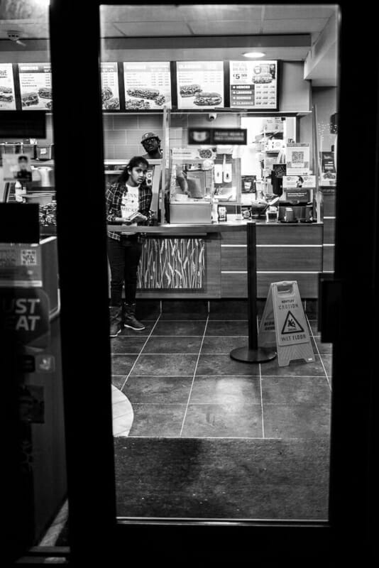 Subway Sandwich Subway Sandwich - Winter 2021/22 - Brighton Street Photography