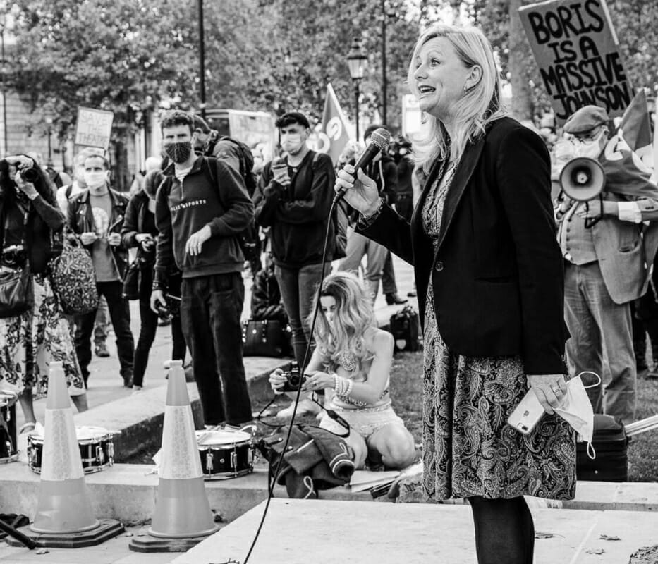 The Speeches: Tracy Brabin MP The Speeches: Tracy Brabin MP - Panto Parade London - Day of Action