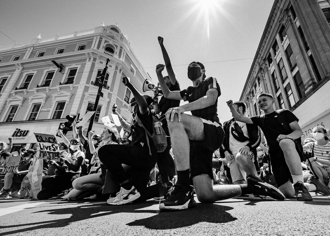 Taking the Knee - 1 of 2 Taking the Knee - 1 of 2 - BLM - Black Lives Matter - Brighton Protest Documentary - 13.06.20