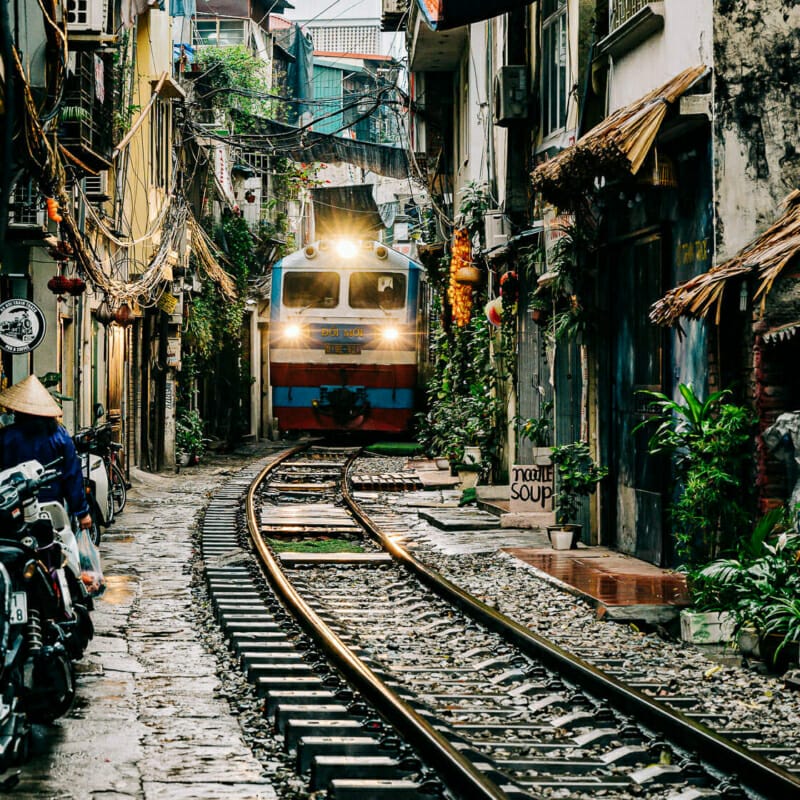 Hanoi Train Street Hanoi Train Street - Vietnam - Street Photography Documentary