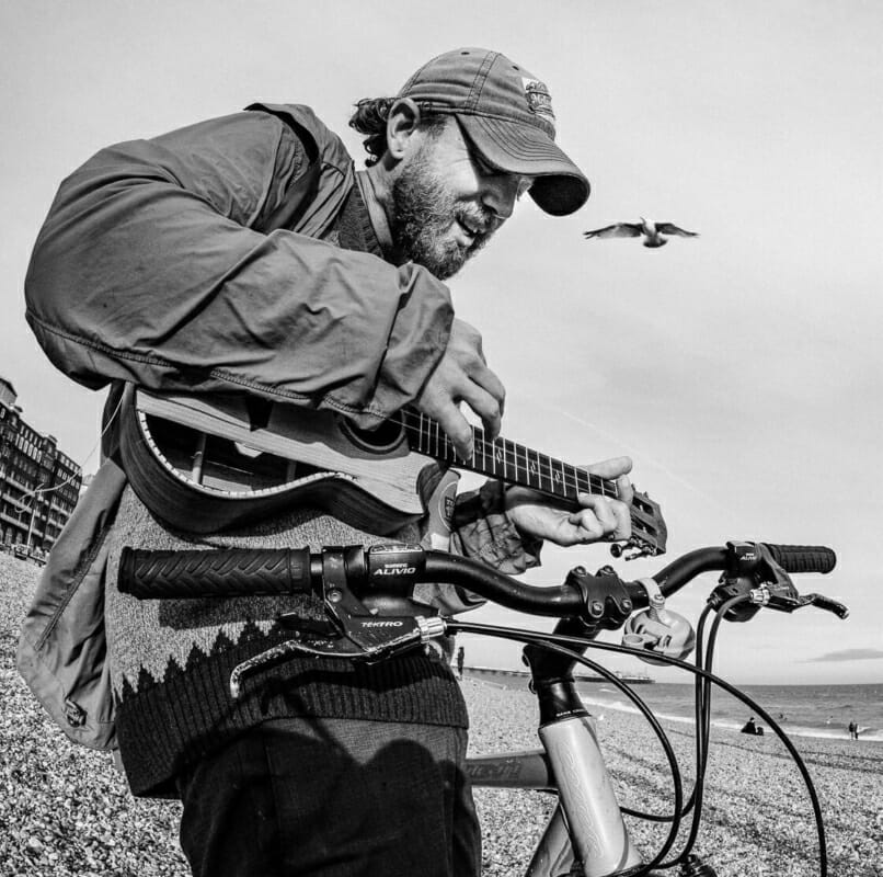 Ukulele Player Ukulele Player - Brighton Street Photography - Beach and Seafront 2020