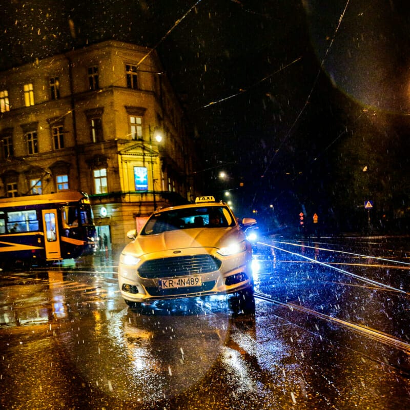 Taxi Taxi - Kraków Street Photography
