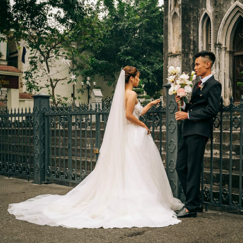 Hanoi Christian Wedding Hanoi Christian Wedding - Vietnam - Street Photography Documentary