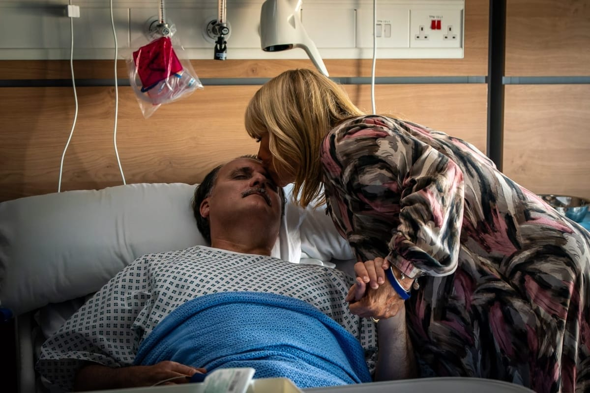 Ray Burn - Unit Stills - Bermondsey Tales: Linda Robson and Gary Webster Ray Burn - Unit Stills - Bermondsey Tales: Linda Robson and Gary Webster