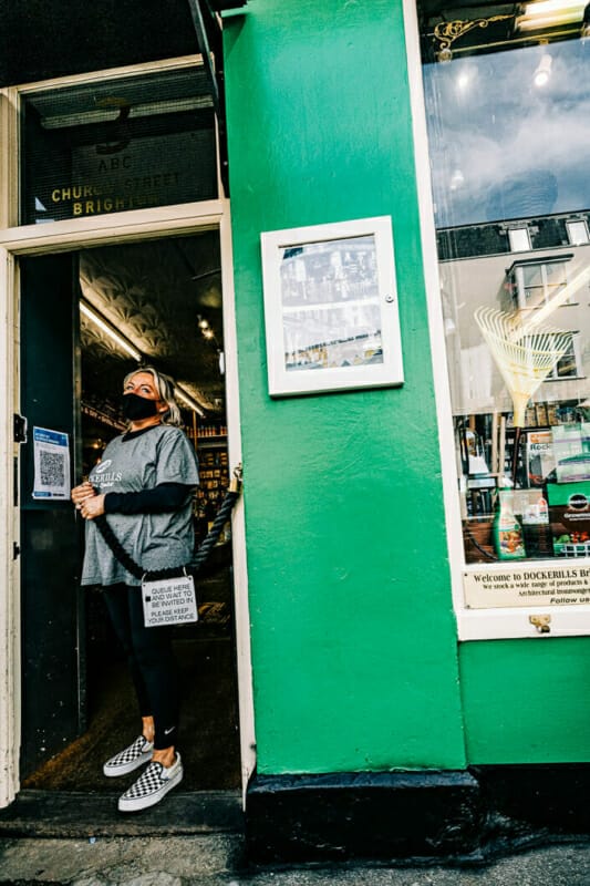 Queue Here Queue Here - May 2021 - Brighton Street Photography