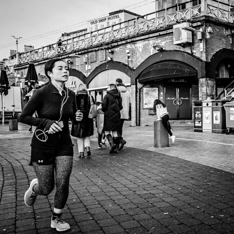 Jogging Jogging - Winter 2021/22 - Brighton Street Photography
