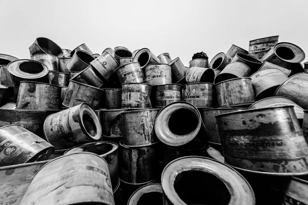 Spent Gas Canisters Spent Gas Canisters - Auschwitz and Birkenau Concentration Camps