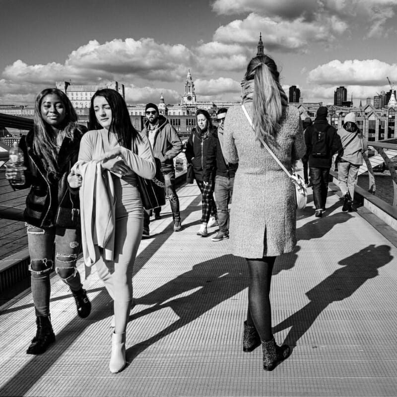 Millennium Bridge Millennium Bridge - London Street Photography