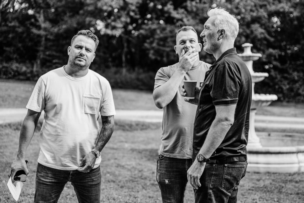 A Gangsters Kiss - BTS - Daniel O'Reilly & Martin Kemp A Gangsters Kiss - BTS - Daniel O'Reilly & Martin Kemp