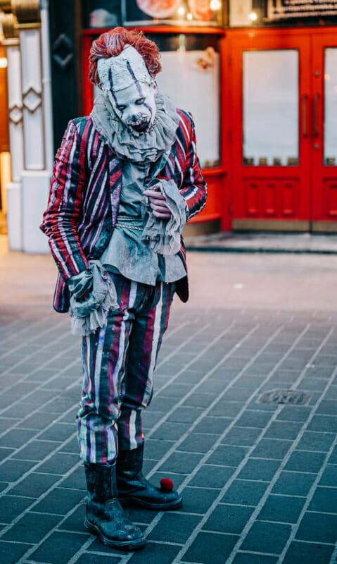 The Clown The Clown - London West End - Street Photography