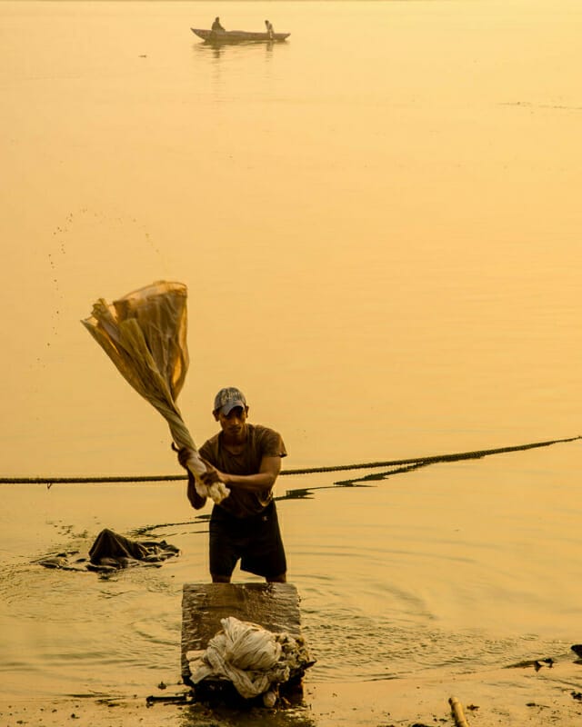 Dhobi Wallah - Washer Man Dhobi Wallah - Washer Man - Varanasi - India - Street Photography Documentary