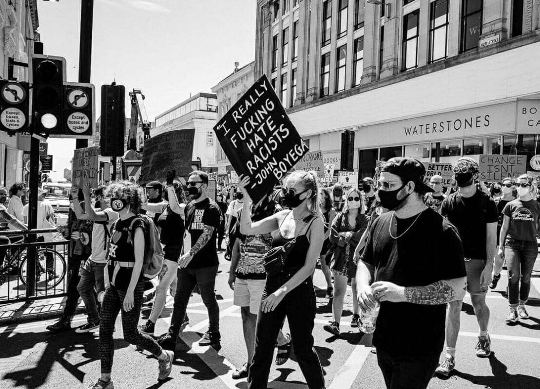 The March - 4 of 12 The March - 4 of 12 - BLM - Black Lives Matter - Brighton Protest Documentary - 13.06.20