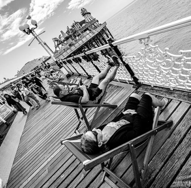 Pier Deckchairs Pier Deckchairs - Summer 2021 - Brighton Street Photography