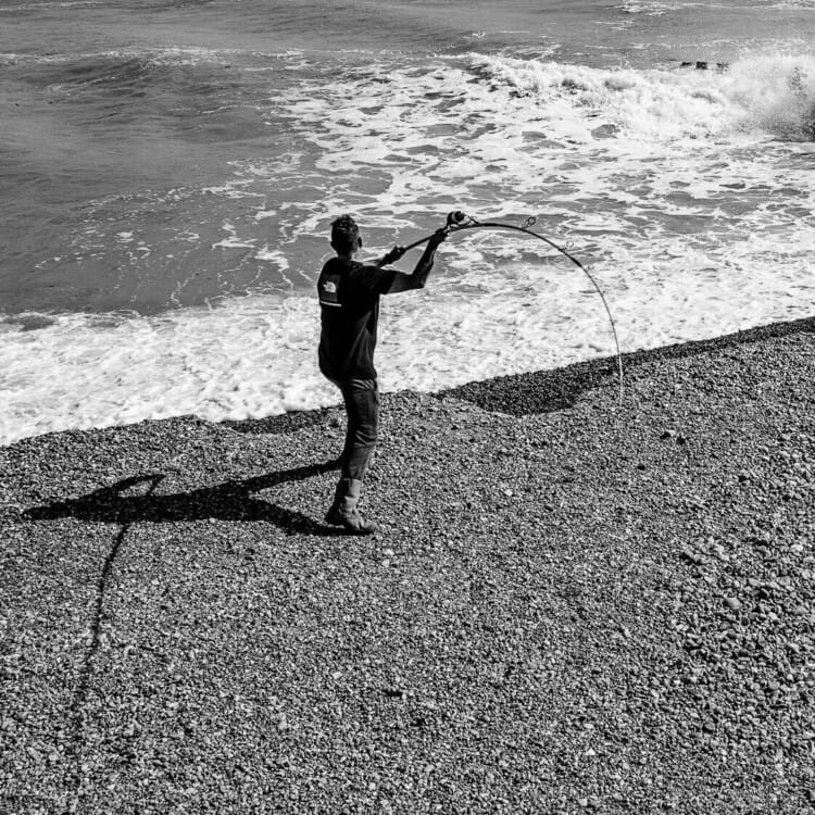 Casting Out - Eastbourne Street Photography - August 2020