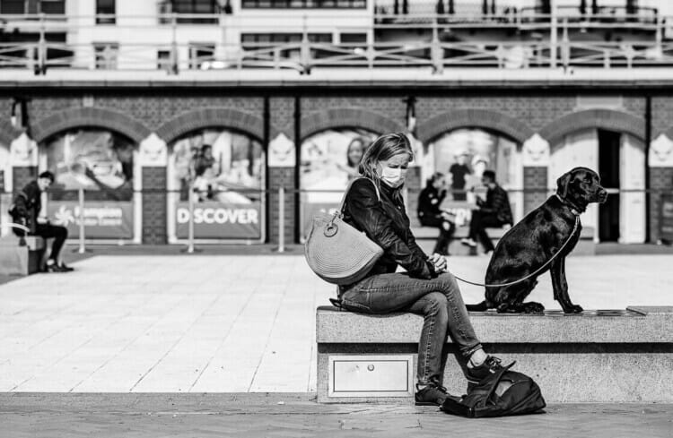 Contemplating - Brighton Street Photography - September 2020