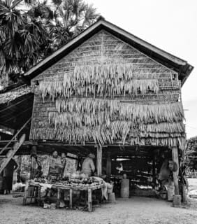 Family Home Part 1 - Andong Russey Pottery Village Family - Rural Cambodia - Street Photography Documentary