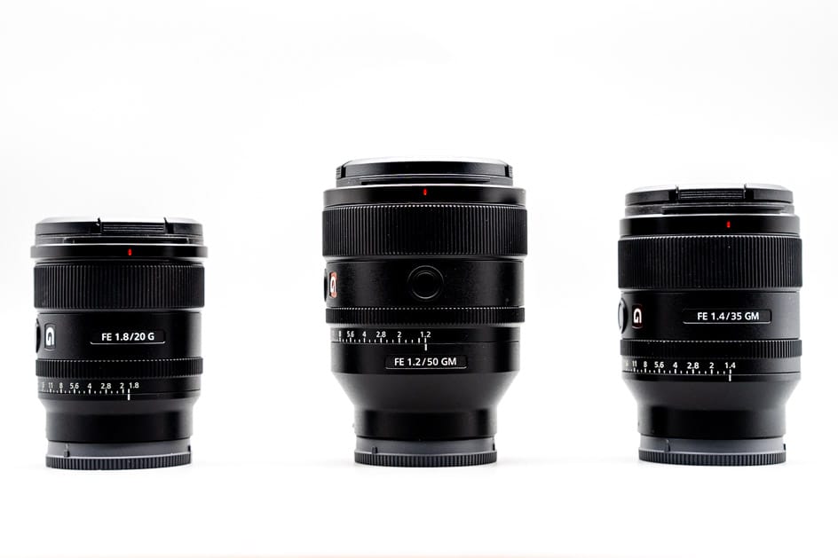 Fast Sony Prime Lenses