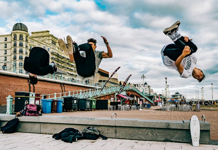 Jump - Brighton Street Photography - October 2020