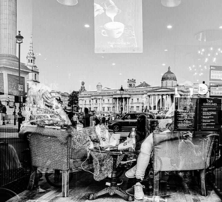 Trafalgar Square Abstract - London Street Photography